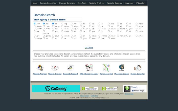 Screenshot of check-domains.com