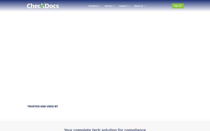 Screenshot of checkdocs.co.uk