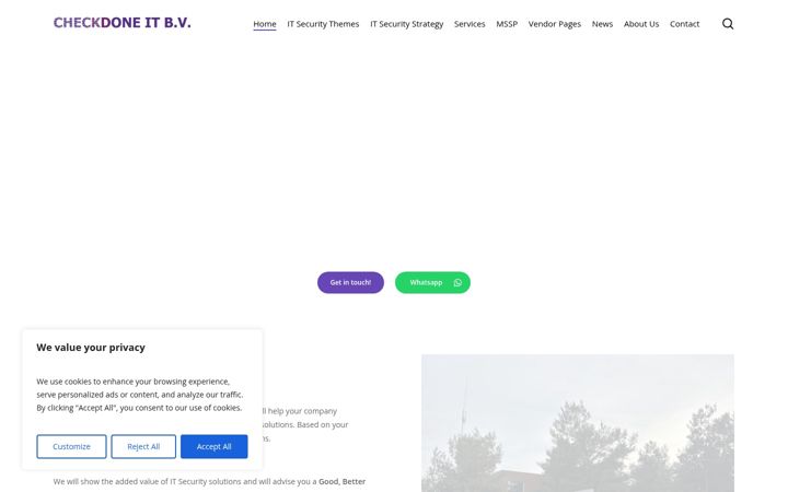 Snímek obrazovky checkdone-it.eu