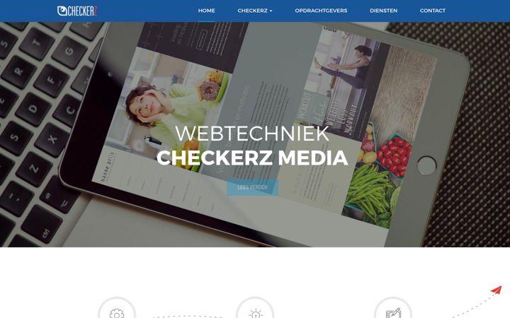 Ekrano kopija checkerz-media.nl