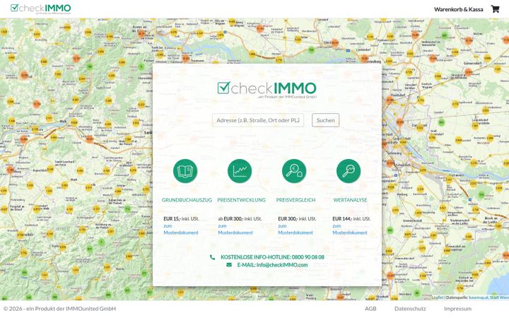 Screenshot of checkimmo.com