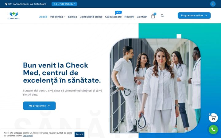 Ekrano kopija checkmed.ro