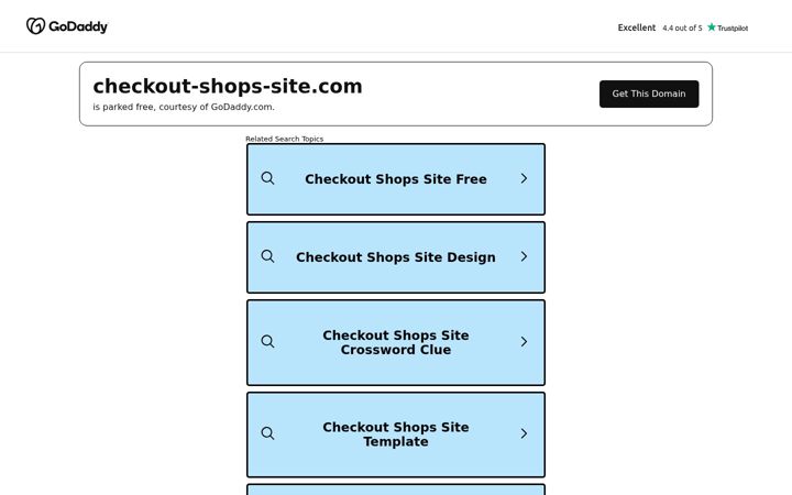 Screenshot von checkout-shops-site.com