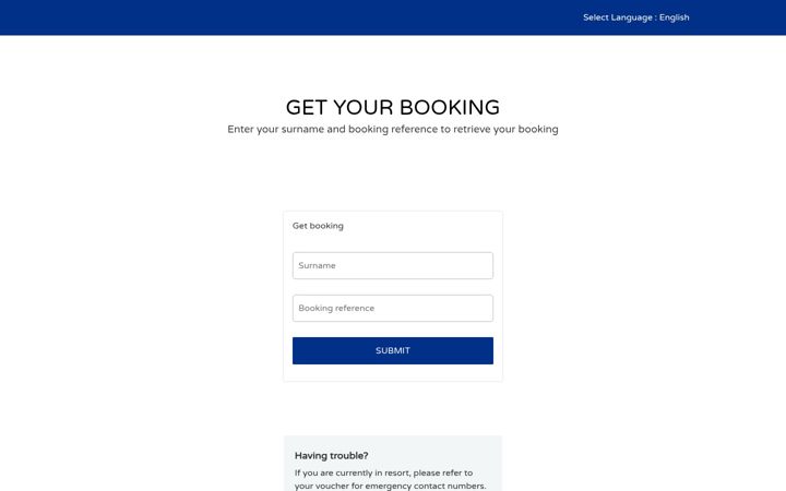 Screenshot of checkpickup.com