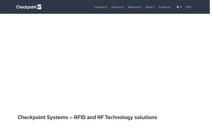 Screenshot of checkpointsystems.com