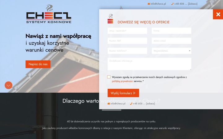 Skjámynd af checz.com.pl