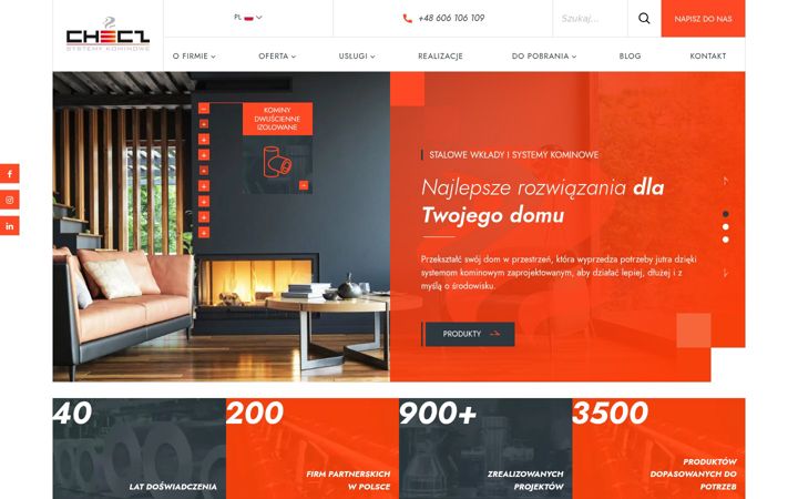Skjámynd af checz.pl