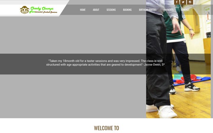 Screenshot von cheekychampsffs.co.uk