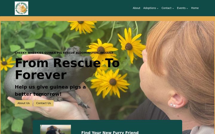 Screenshot di cheekywheekies.org