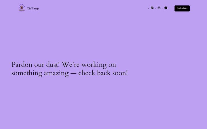 Screenshot ta' cheersandgrooveyoga.hu