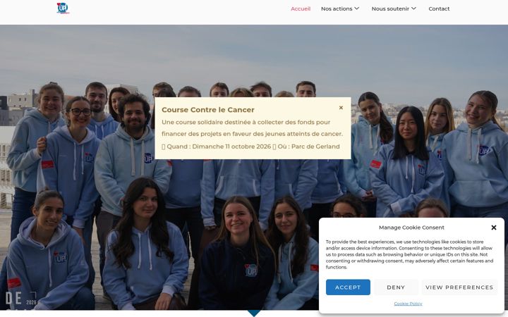 Screenshot ta' cheerup-emlyon.fr