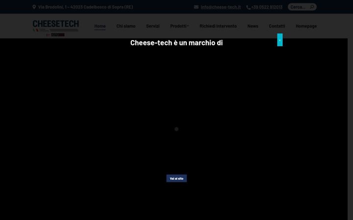 Snímek obrazovky cheese-tech.it
