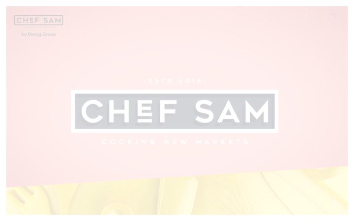 Screenshot di chef-sam.net