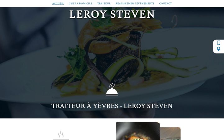 Screenshot ta' chefadomicileleroy.fr