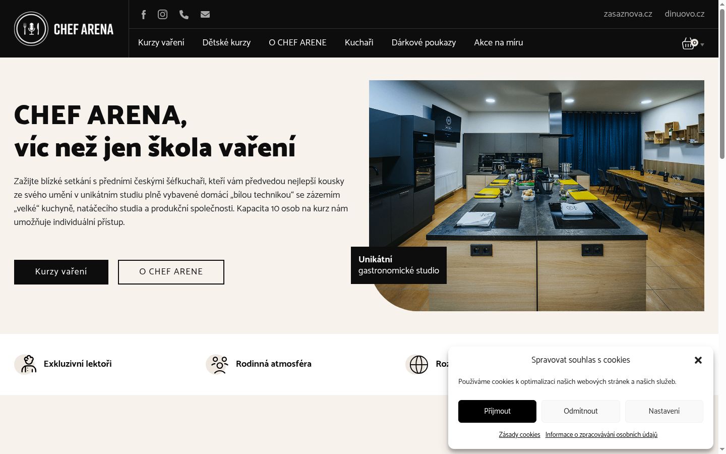 Skjermbilde av samtykkebanneret slik det vises før noen interaksjon