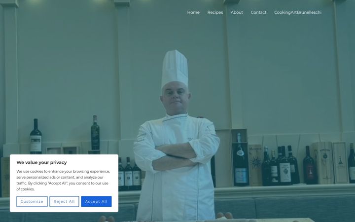 Screenshot of chefdavidrosati.com