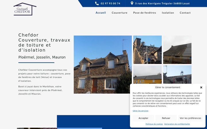 Screenshot ta' chefdor-couverture.fr