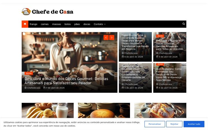 Screenshot of chefedecasa.com