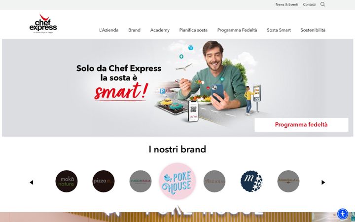 Zrzut ekranu chefexpress.it