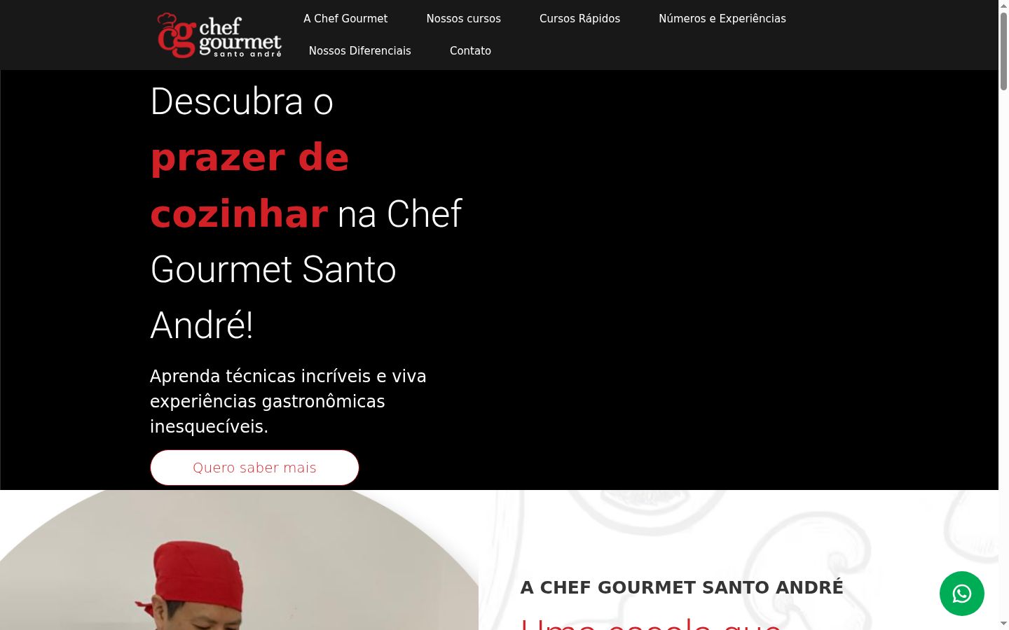 Captura de ecrã do banner de consentimento apresentado antes de qualquer interação