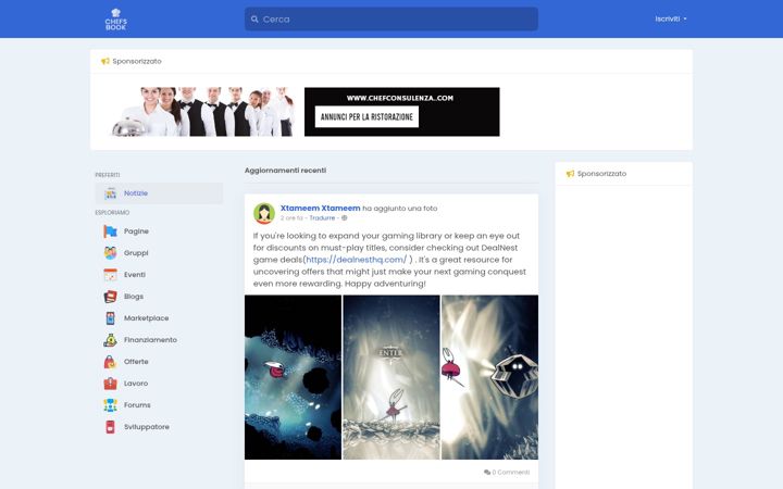 Screenshot von chefgroup.altervista.org