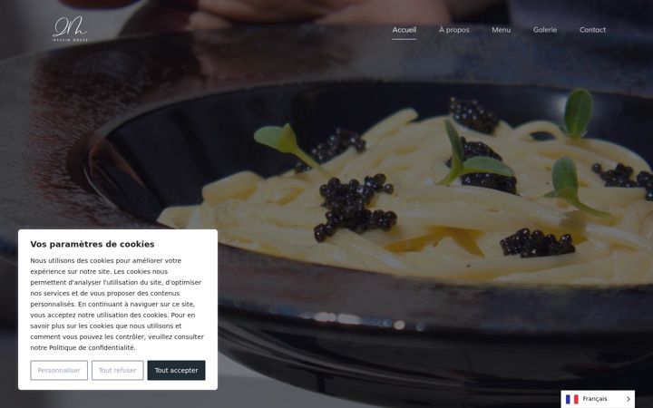 Screenshot of chefmbaye.com