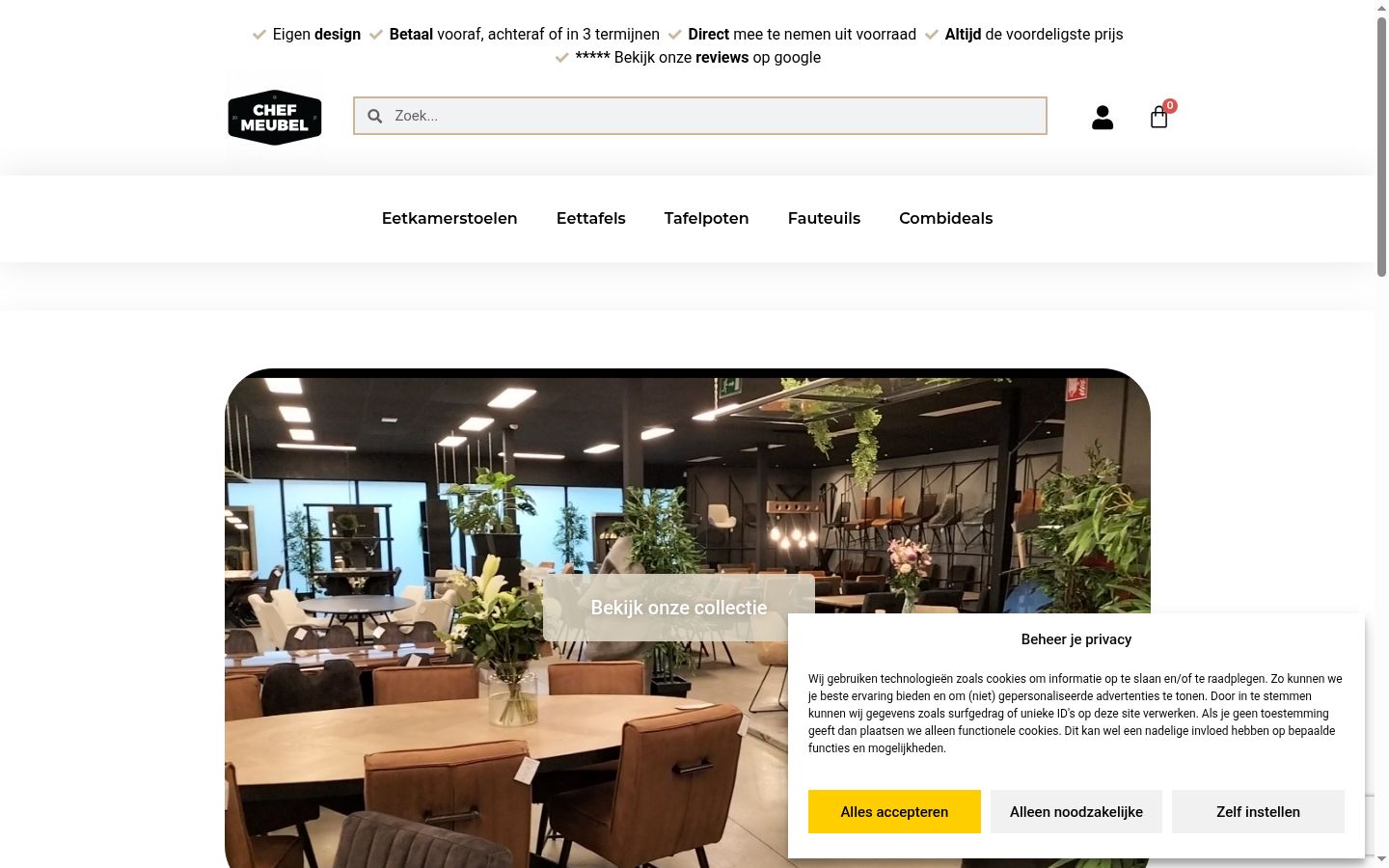 Screenshot tal-banner tal-kunsens muri qabel kwalunkwe interazzjoni