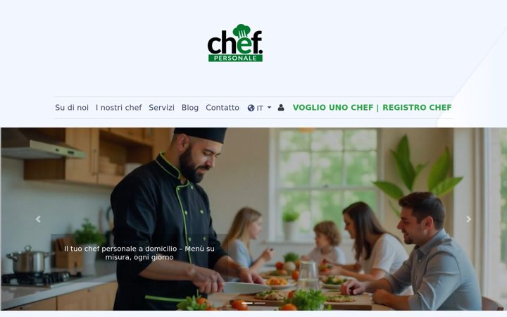 Screenshot of chefpersonale.com