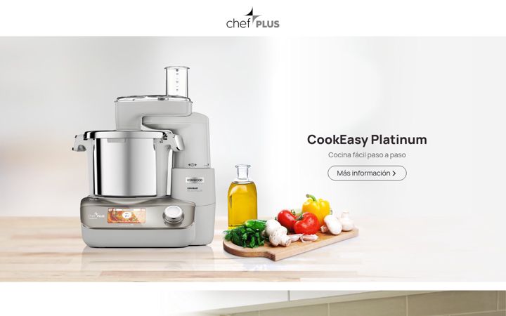 Snímek obrazovky chefplus.es