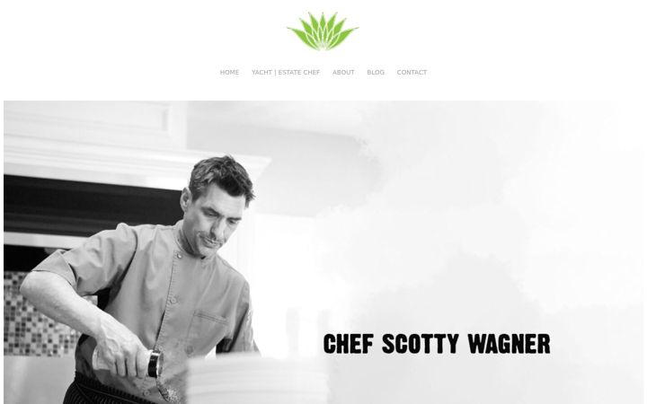 Screenshot of chefscotty.com