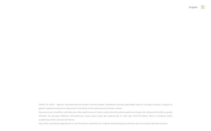 Screenshot of chefsetvous.com