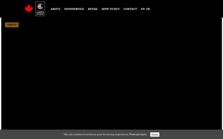 Screenshot of chefsexclusivebeef.com