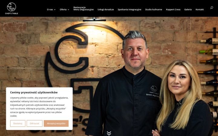 Screenshot του chefstable.com.pl