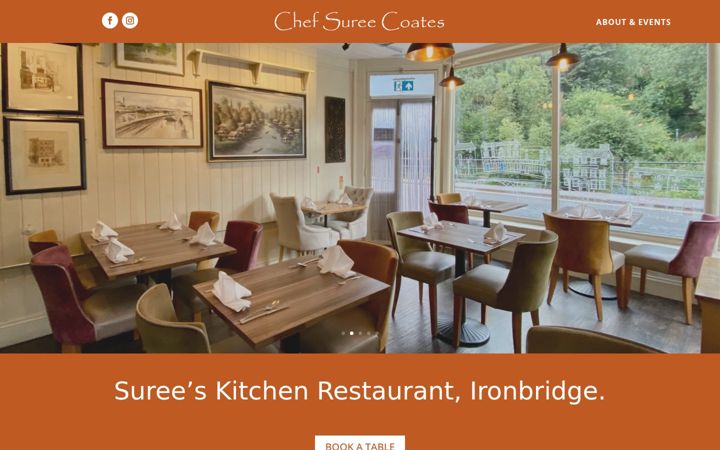 Képernyőkép: chefsureecoates.co.uk