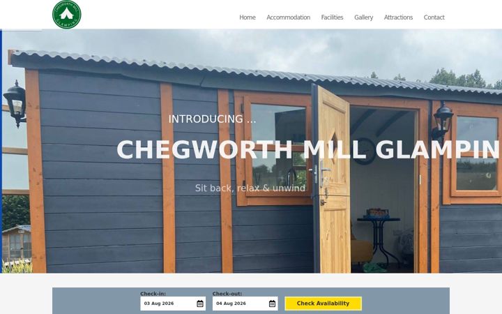 Képernyőkép: chegworthmill.co.uk