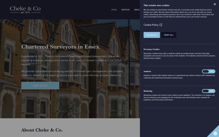 Képernyőkép: chekes.co.uk