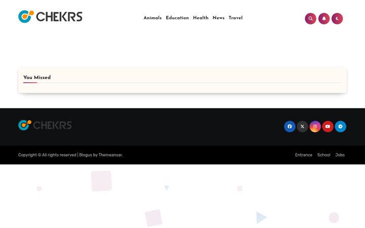Screenshot of chekrs.com