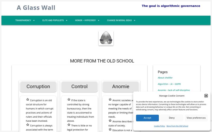 Screenshot di chelifer.net