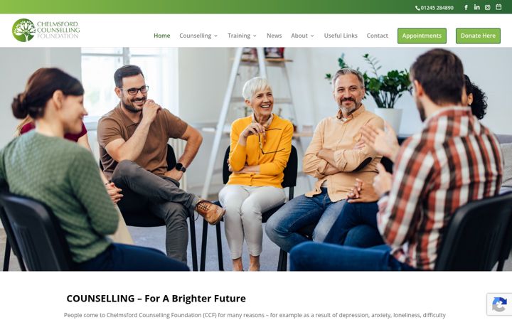 Screenshot di chelmsfordcounselling.org.uk