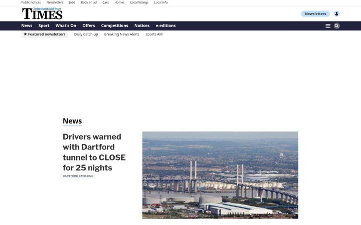 Screenshot di chelmsfordweeklynews.co.uk