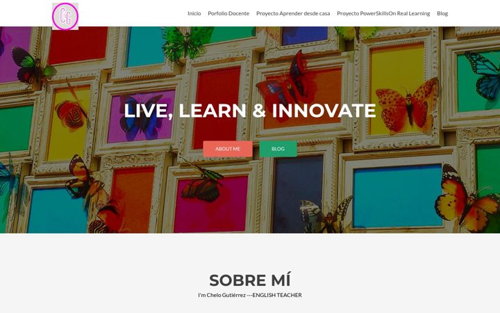 Screenshot of chelogutierrez.com