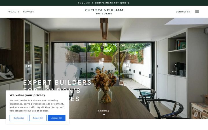 Screenshot di chelseaandfulhambuilders.co.uk