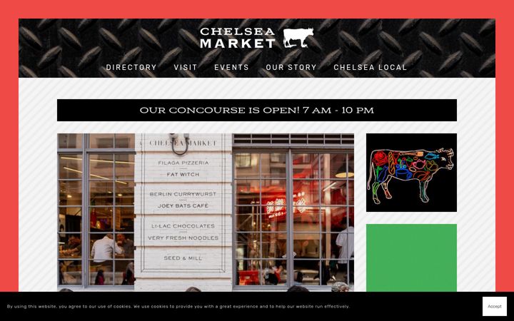 Screenshot of chelseamarket.com