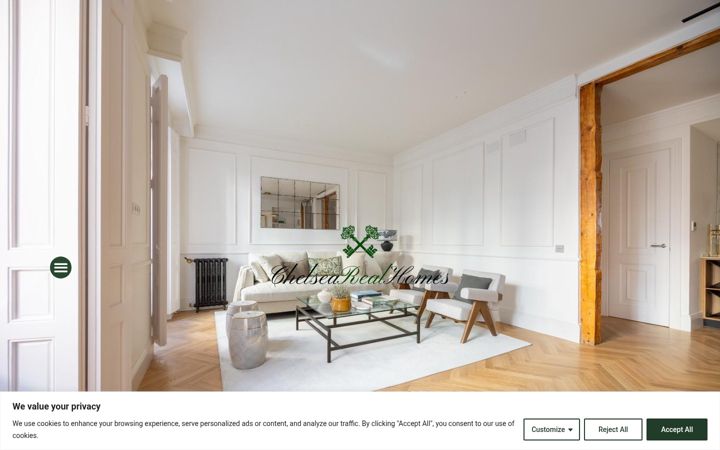 Screenshot of chelsearealhomes.com