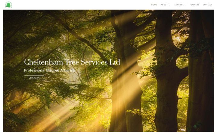 Screenshot of chelt-trees.com