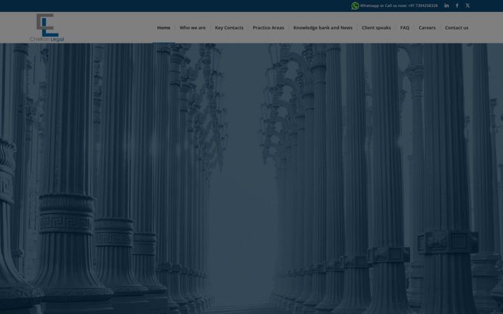 Screenshot of cheltonlegal.com