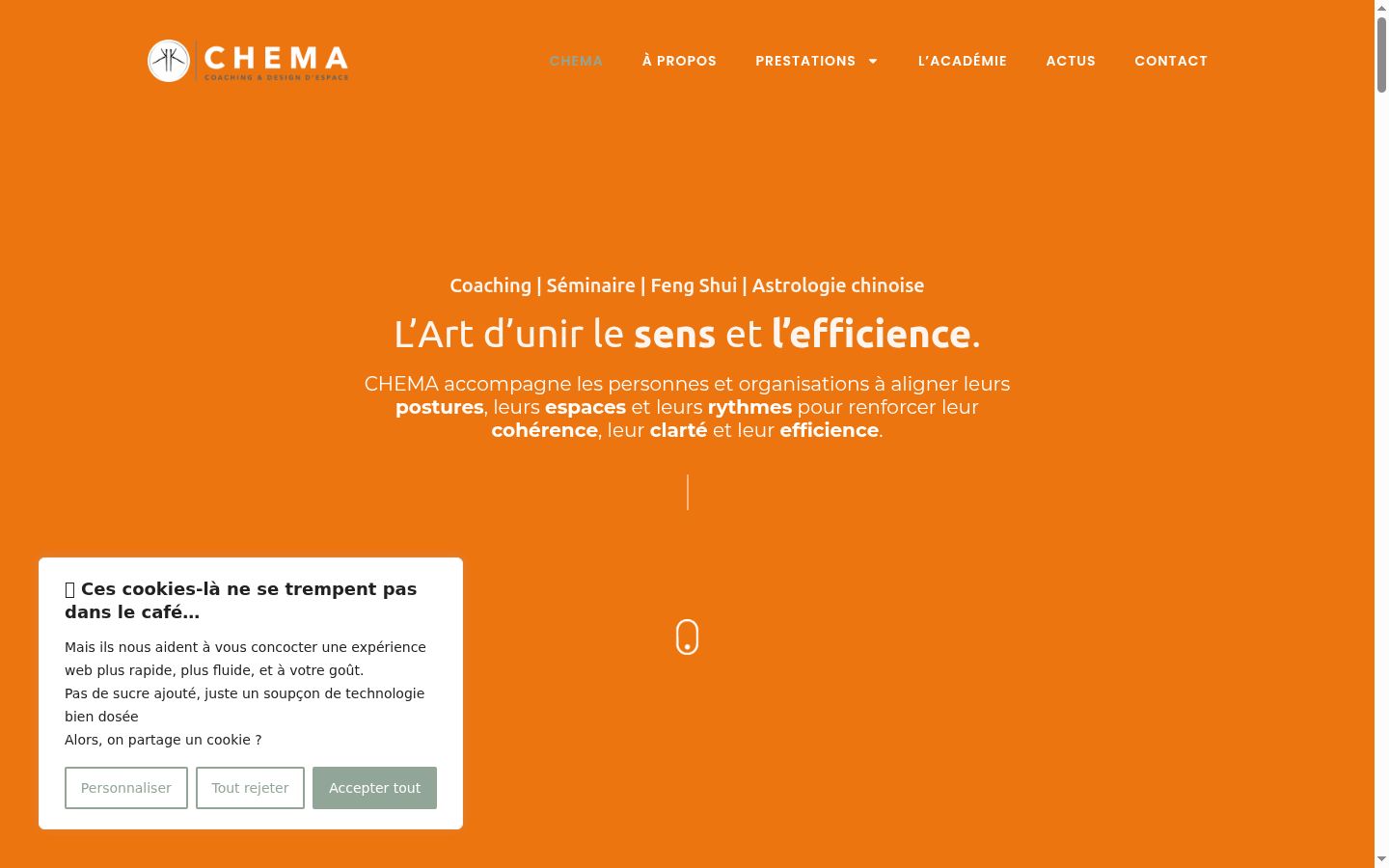 Screenshot tal-banner tal-kunsens muri qabel kwalunkwe interazzjoni
