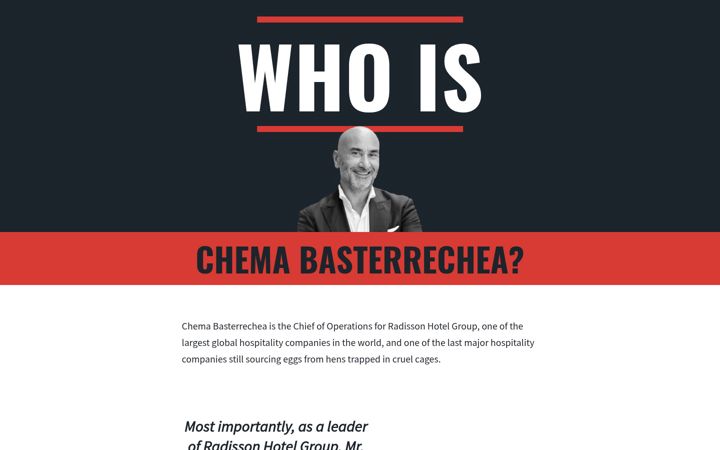 Screenshot of chemabasterrechea.com