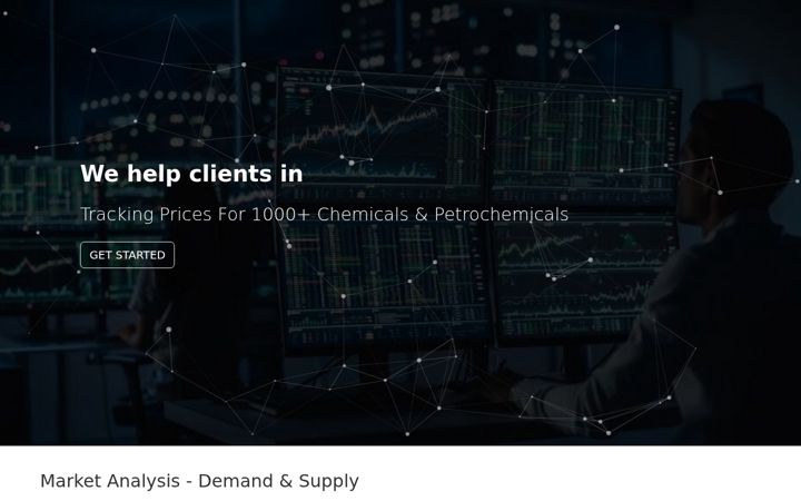 Zrzut ekranu chemanalyst.com