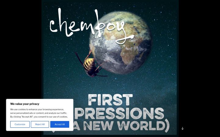 Screenshot ta' chemboy.uk